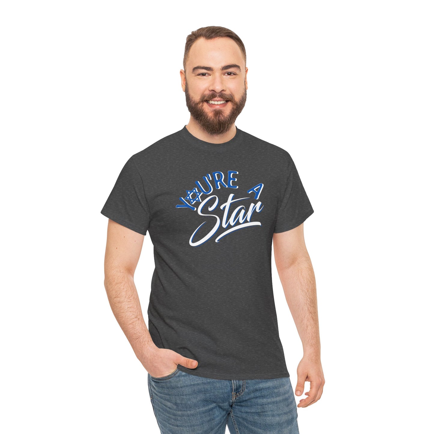 "YOU'RE A STAR" Unisex Heavy Cotton Tee