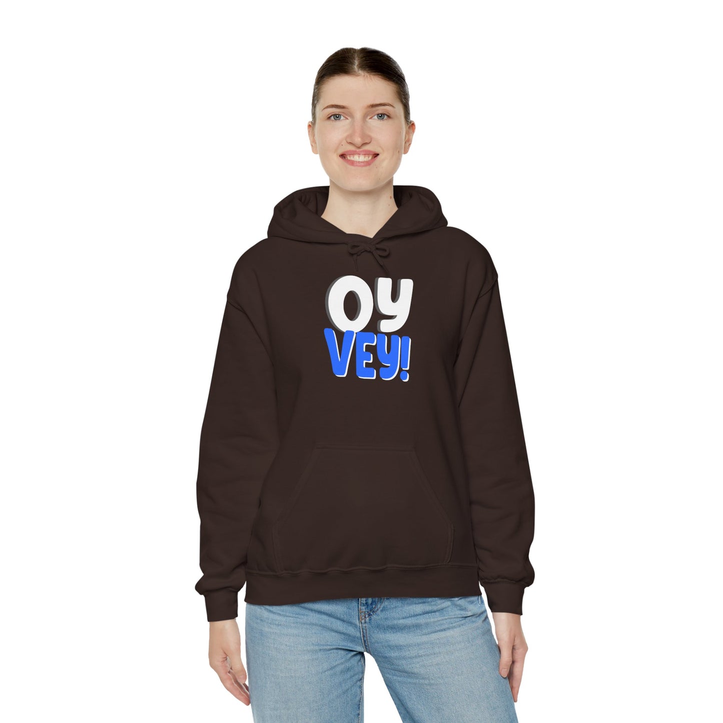 "OY VEY" Unisex Heavy Blend™ Hooded Sweatshirt