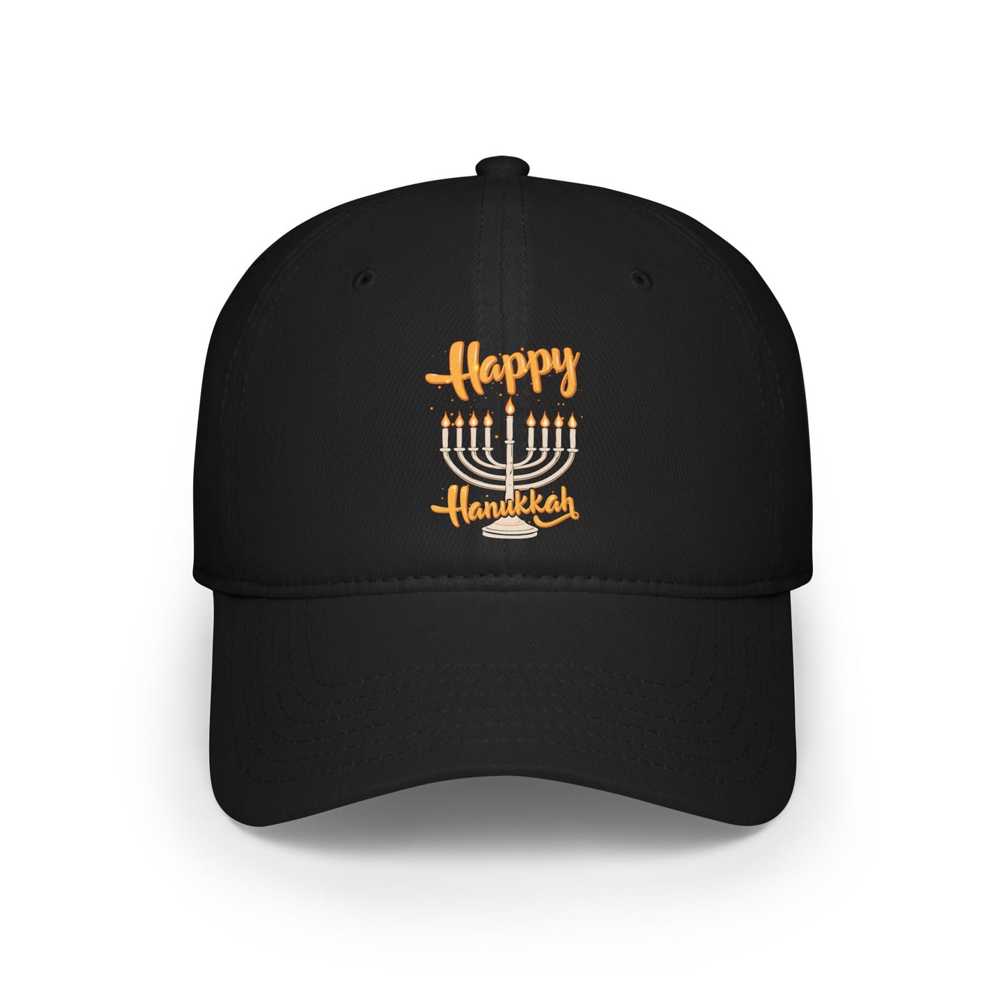 "Happy Hanukkah" Low Profile Baseball Cap