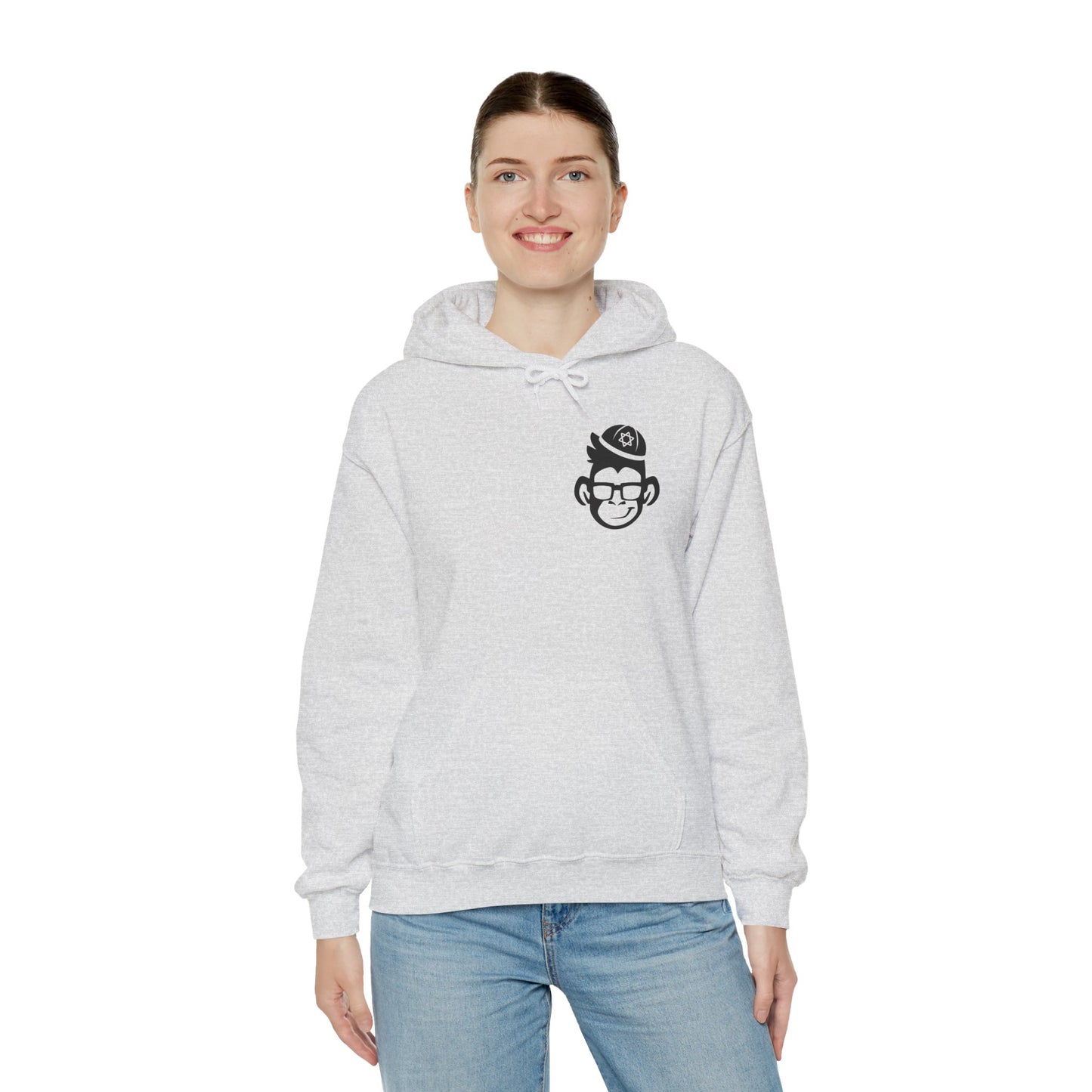 All For Jew Logo Unisex Heavy Blend™ Hooded Sweatshirt