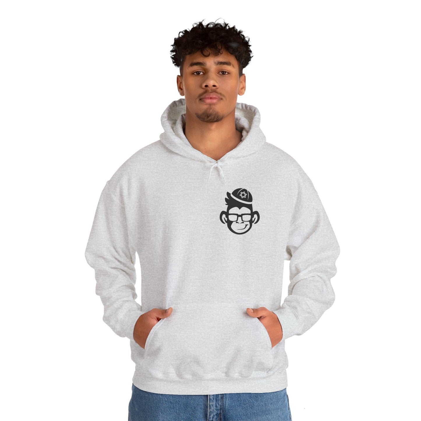 All For Jew Logo Unisex Heavy Blend™ Hooded Sweatshirt