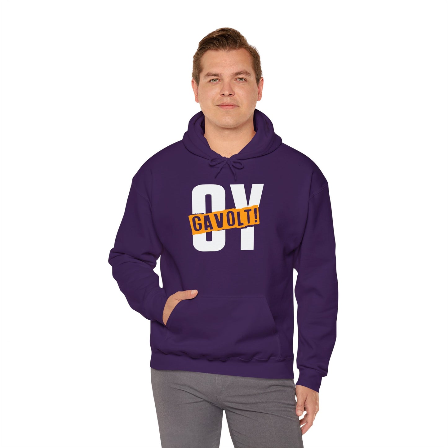 "OY GAVOLT" Unisex Heavy Blend™ Hooded Sweatshirt