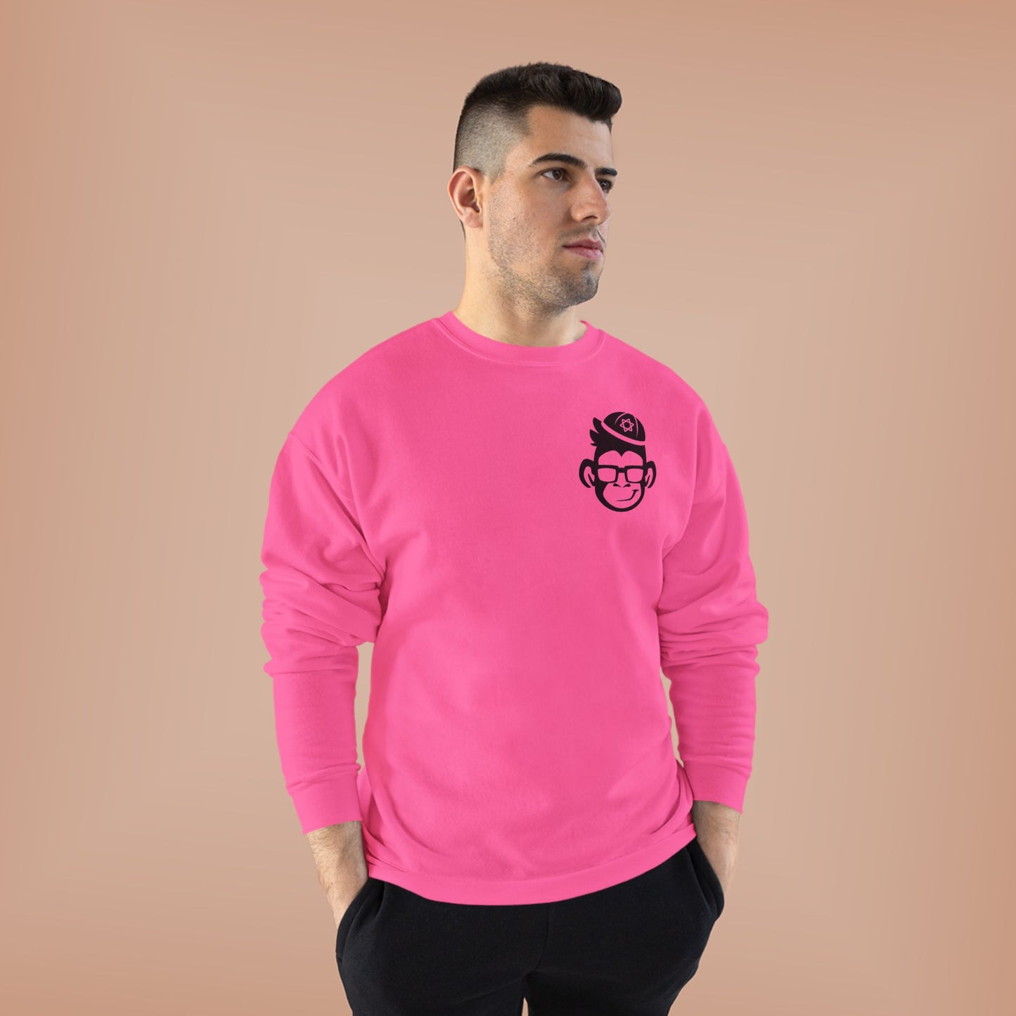 All For Jew Logo Unisex EcoSmart® Crewneck Sweatshirt