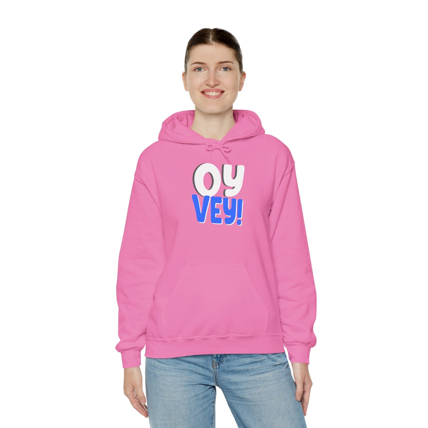 "OY VEY" Unisex Heavy Blend™ Hooded Sweatshirt