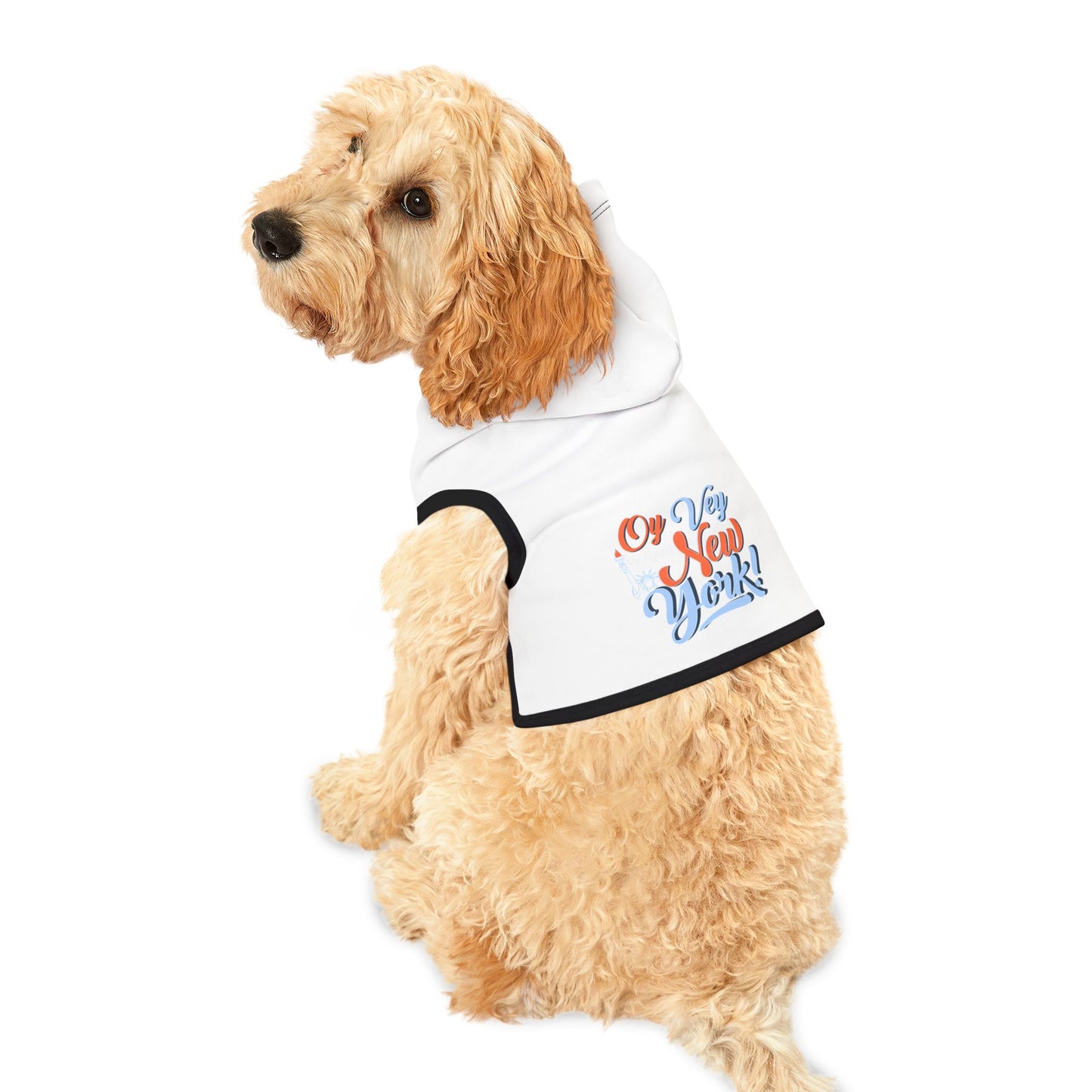 "OY VEY FROM NEW YORK" Pet Hoodie