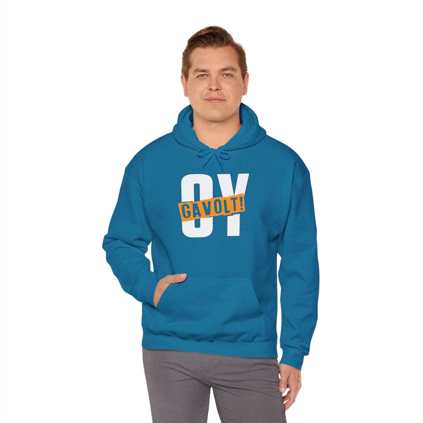 "OY GAVOLT" Unisex Heavy Blend™ Hooded Sweatshirt