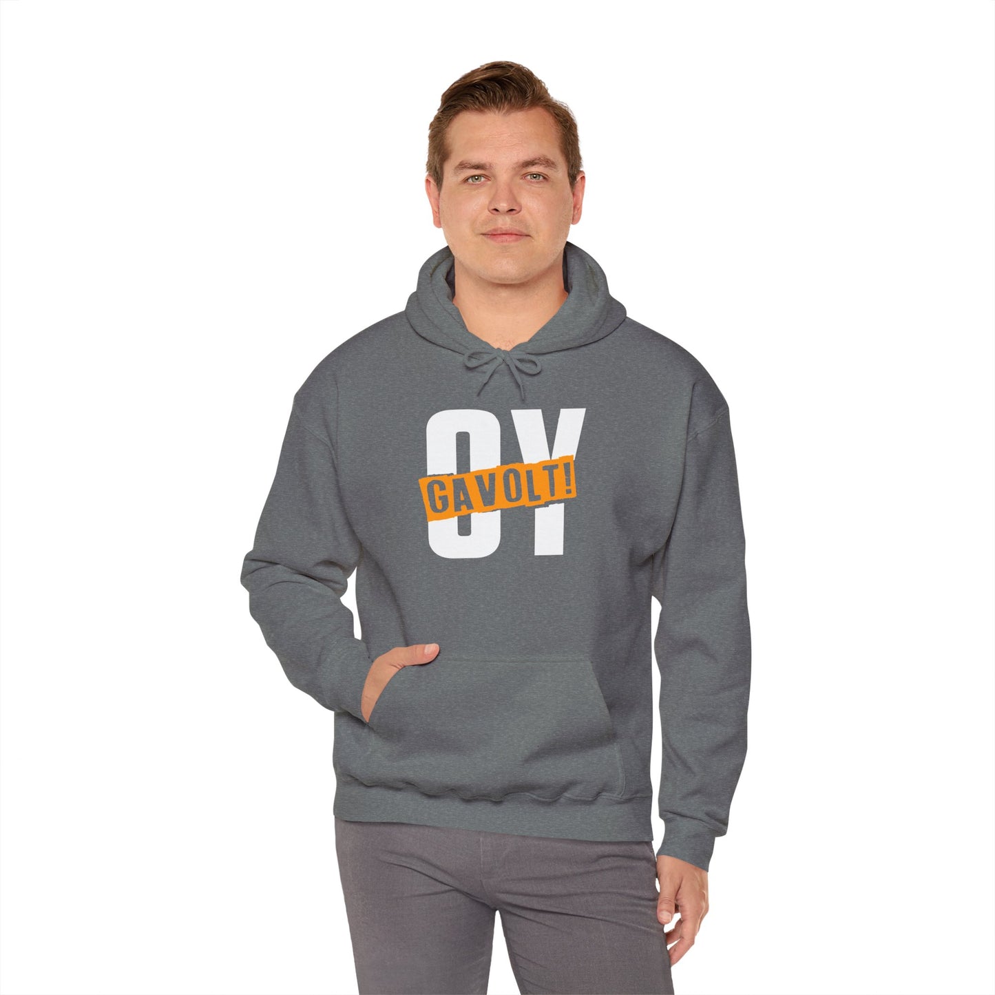 "OY GAVOLT" Unisex Heavy Blend™ Hooded Sweatshirt