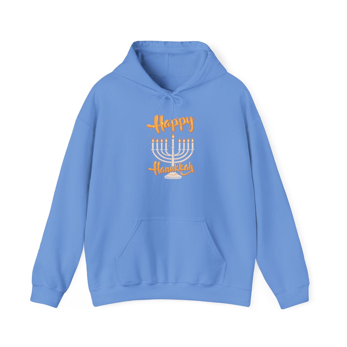 "Happy Hanukkah" Unisex Heavy Blend™ Hooded Sweatshirt