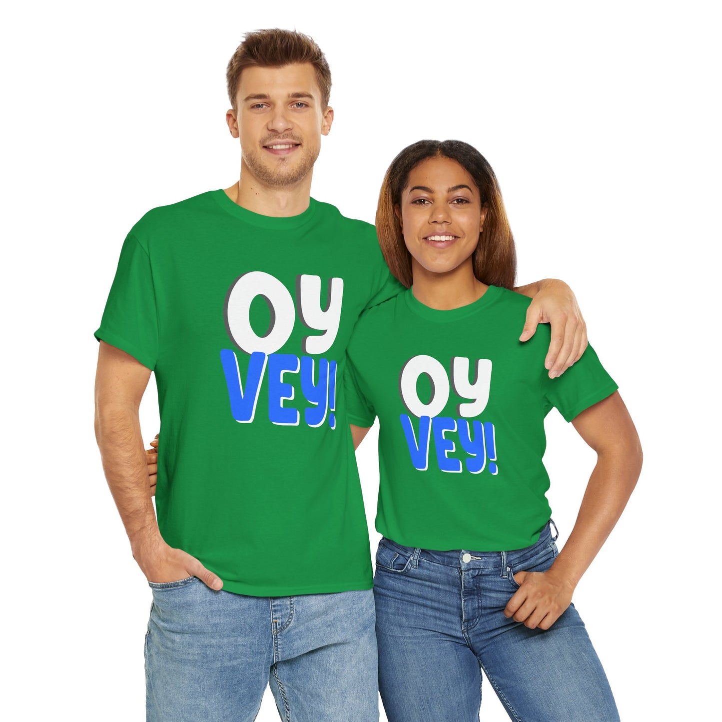 "OY VEY" Unisex Heavy Cotton Tee