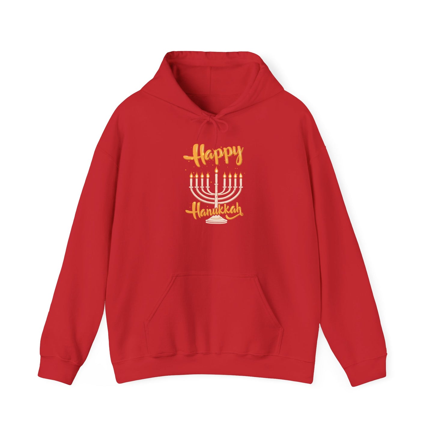 "Happy Hanukkah" Unisex Heavy Blend™ Hooded Sweatshirt