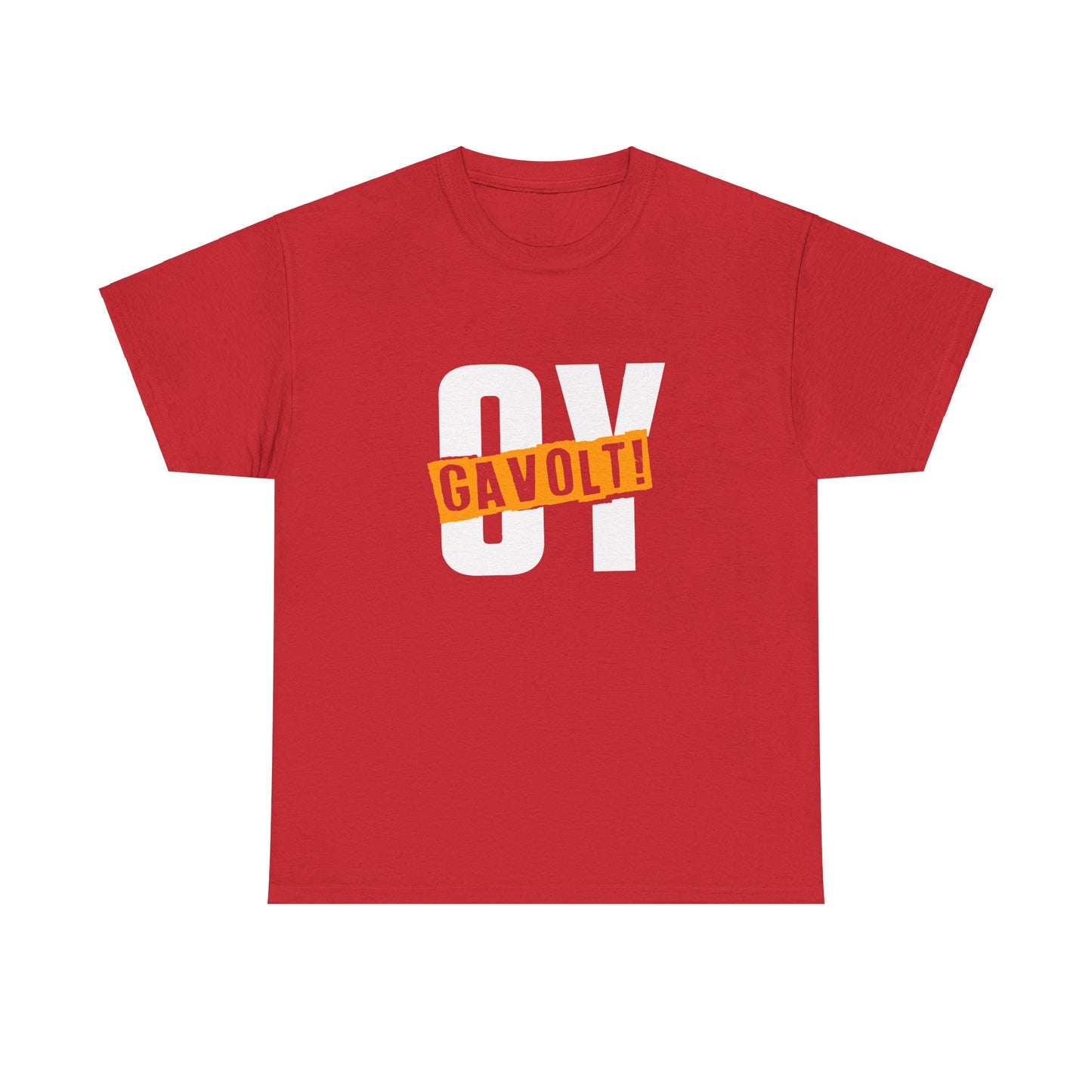 "OY GAVOLT" Unisex Heavy Cotton Tee