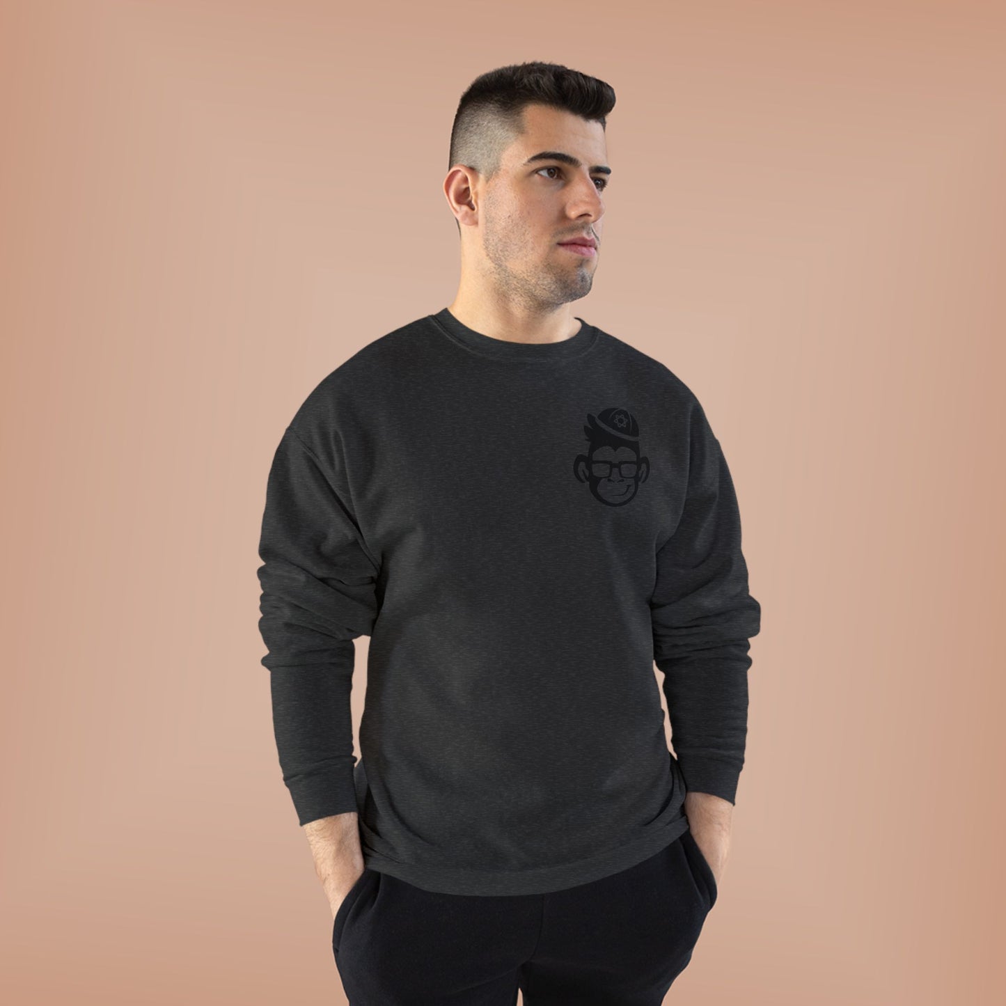 All For Jew Logo Unisex EcoSmart® Crewneck Sweatshirt