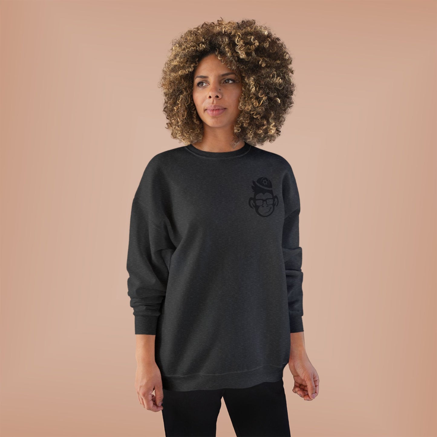 All For Jew Logo Unisex EcoSmart® Crewneck Sweatshirt