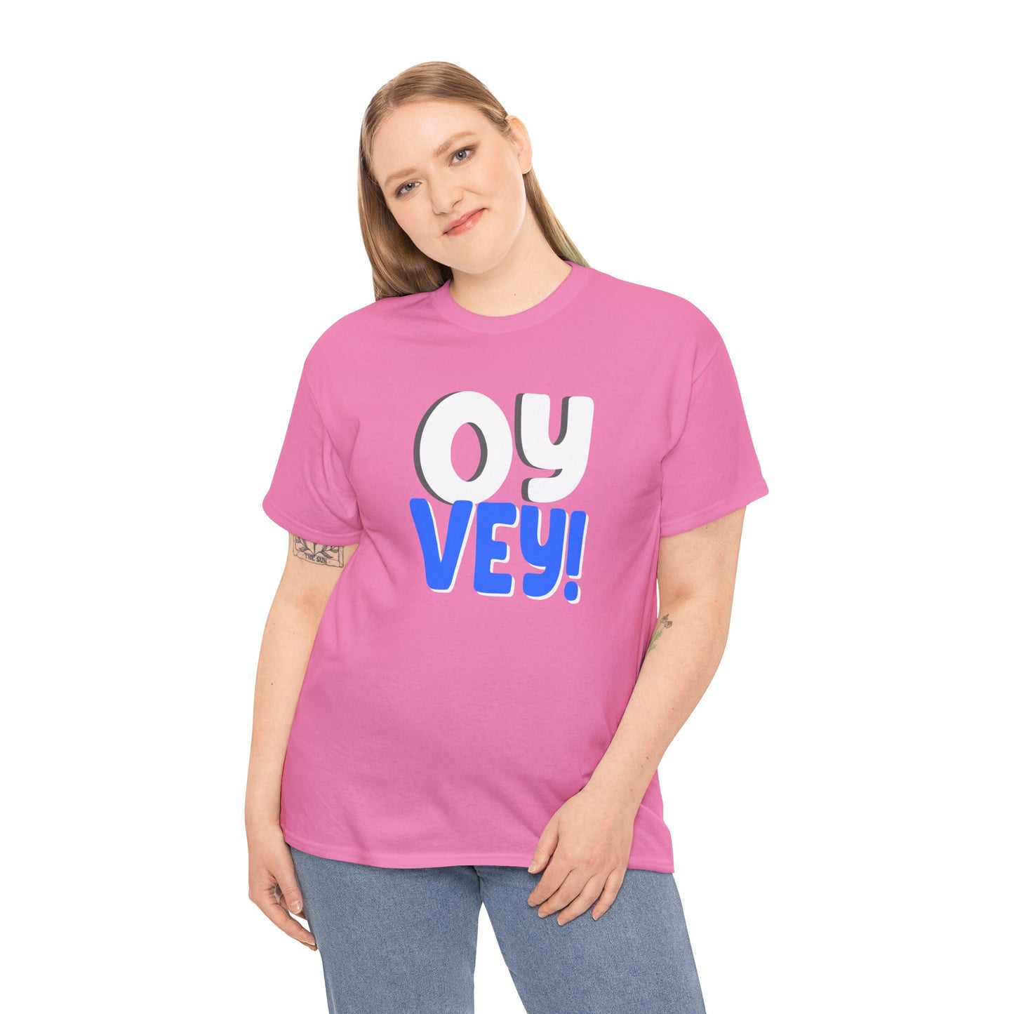 "OY VEY" Unisex Heavy Cotton Tee