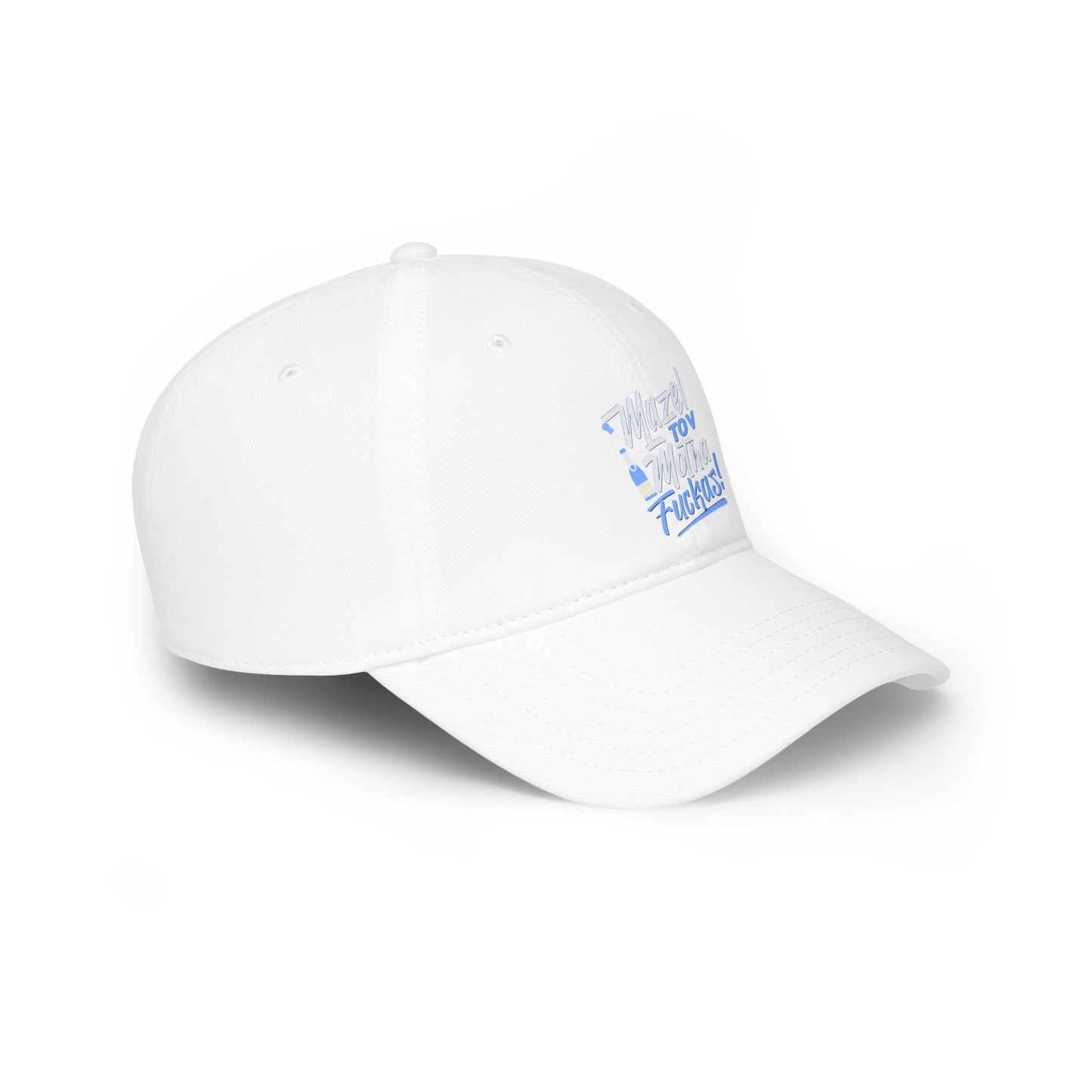 "Mazel Tov Motha Fuckas" Low Profile Baseball Cap