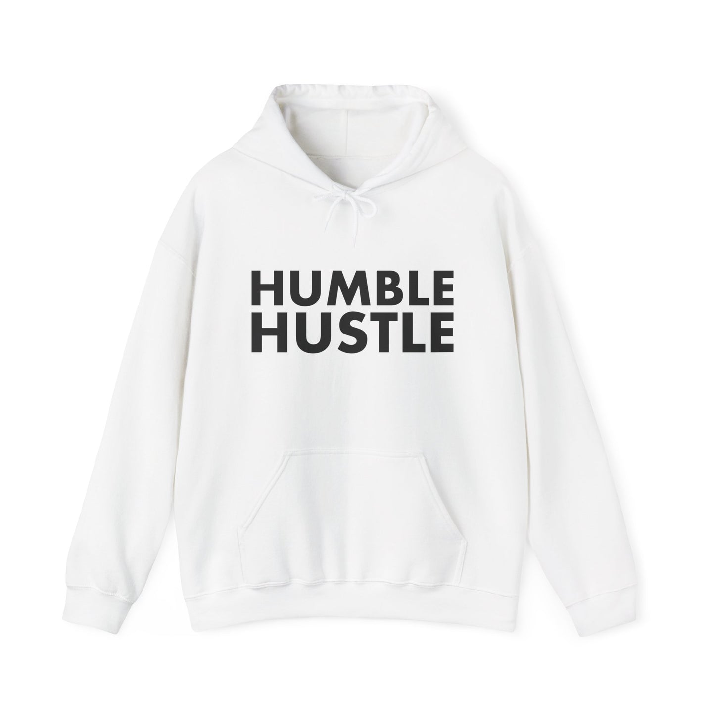 Humble Hustle Hoodie Pullover — Motivational Graphic Sweatshirt for Go-Getters