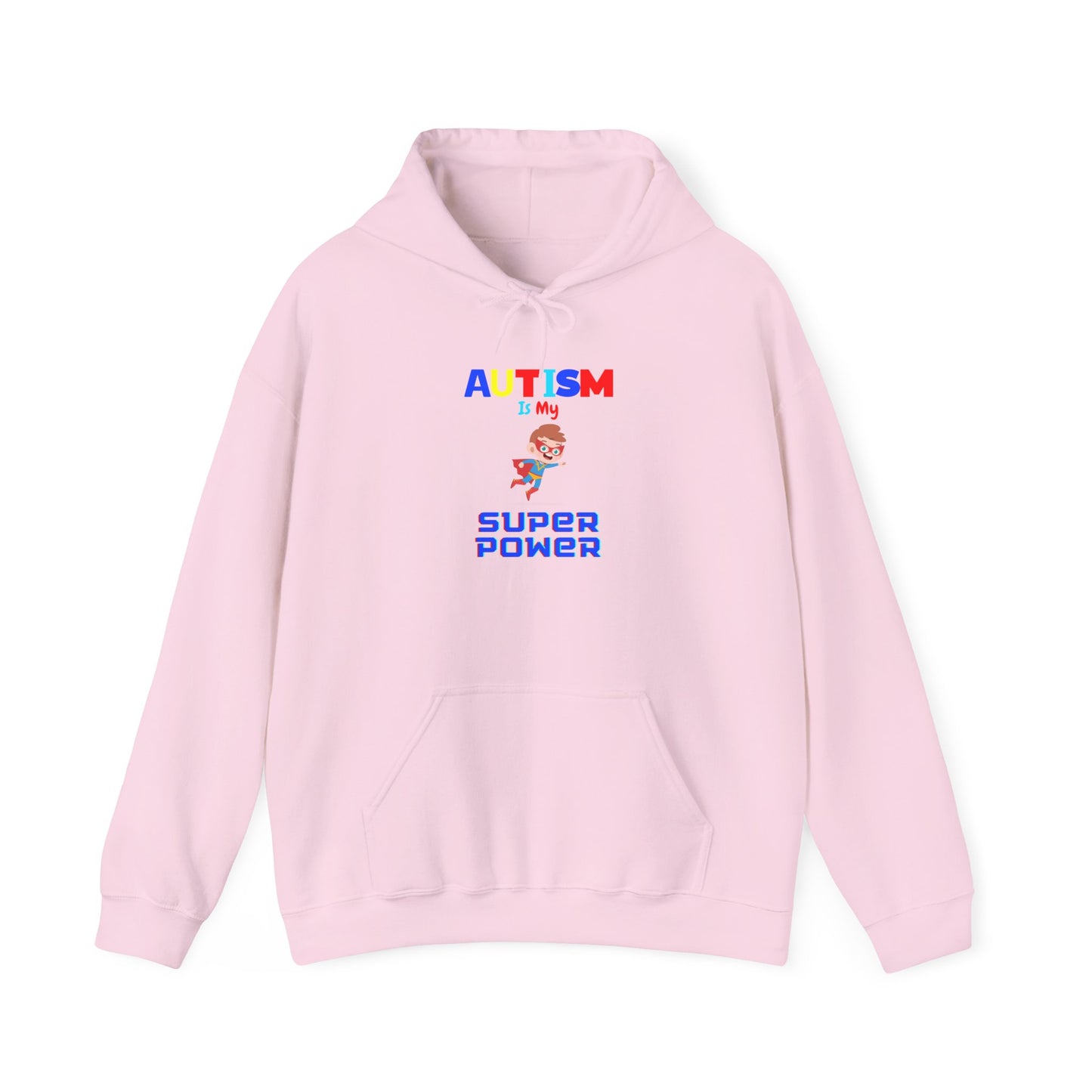 Autism Is My Superpower Hoodie — Colorful Empowerment Pullover for Autism Awareness
