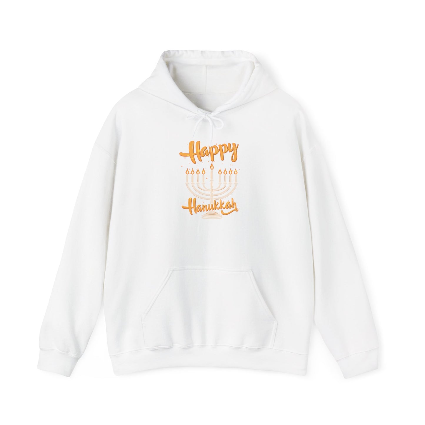 "Happy Hanukkah" Unisex Heavy Blend™ Hooded Sweatshirt