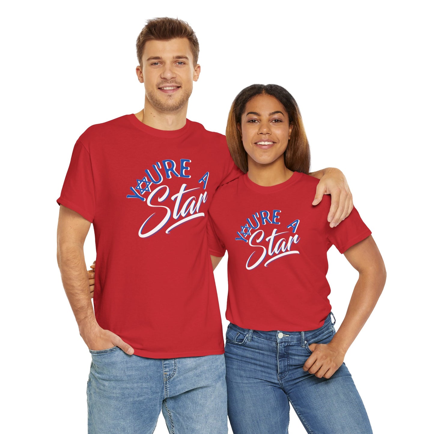 "YOU'RE A STAR" Unisex Heavy Cotton Tee