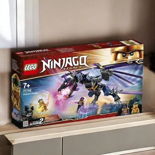 LEGO NINJAGO TV series dragon play-set with 2 mini-figures from season 2