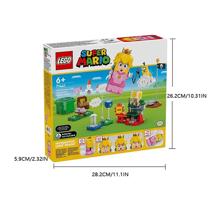 Interactive Princess Peach LEGO toy play-set